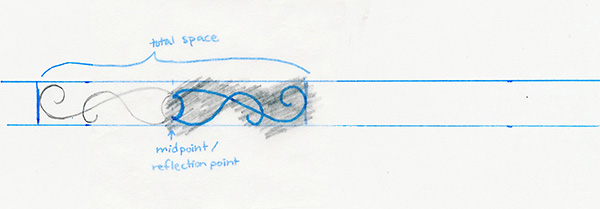 copy design with tracing paper